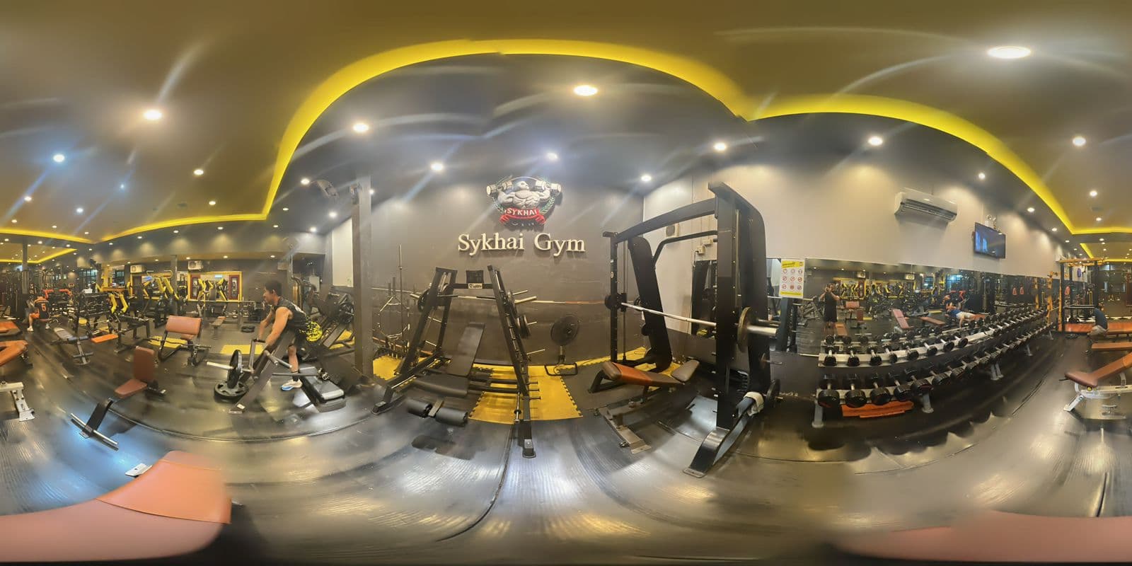 Free Weights Wall